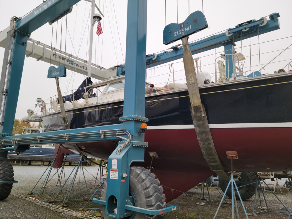 Pegaso on travel lift